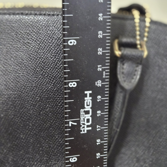 Coach Black Leather Bag - Picture 7 of 8